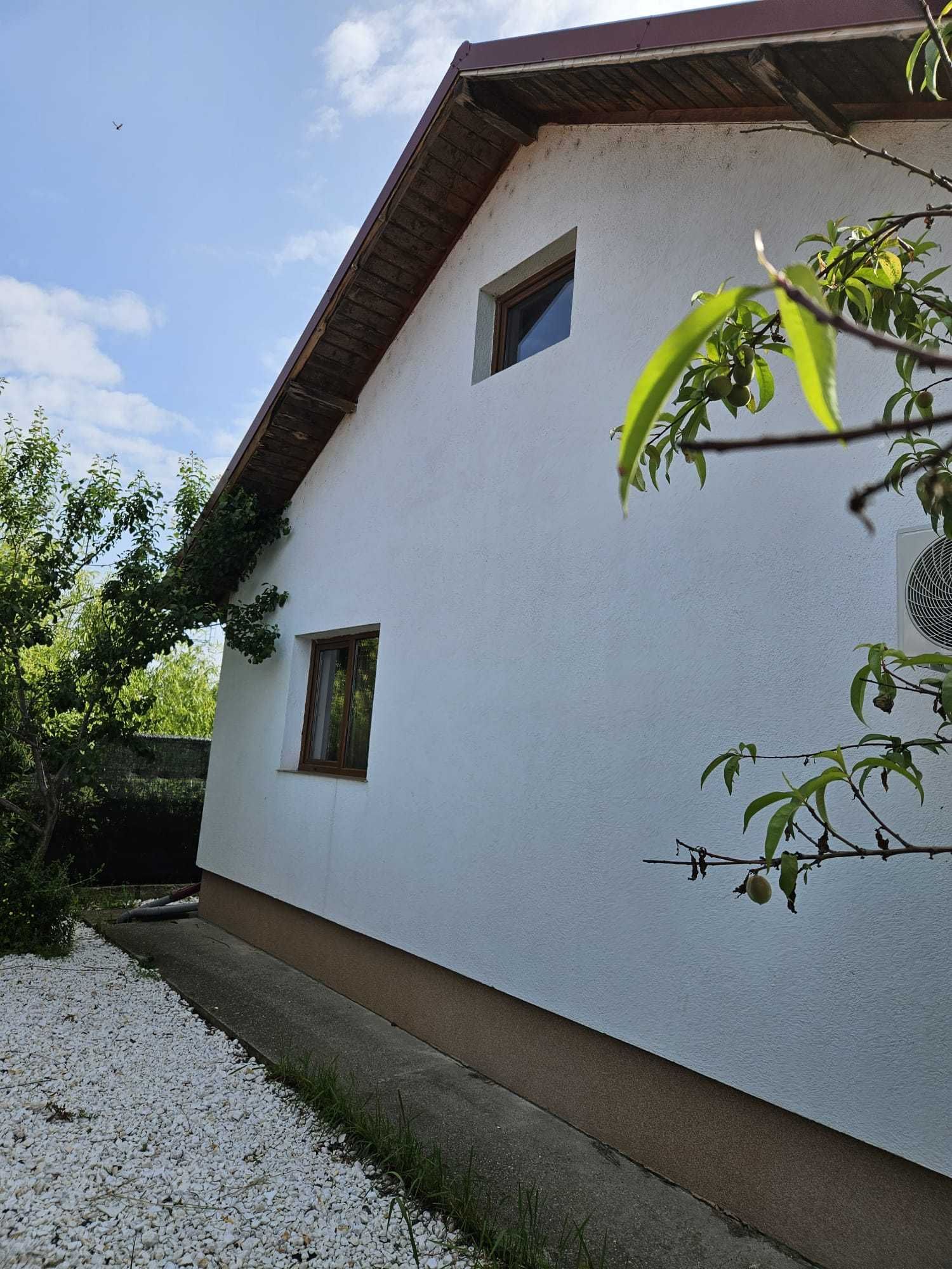 Casa 4 camere 5 km Pitesti teren 460mp Albota, Arges cu etaj mansarda