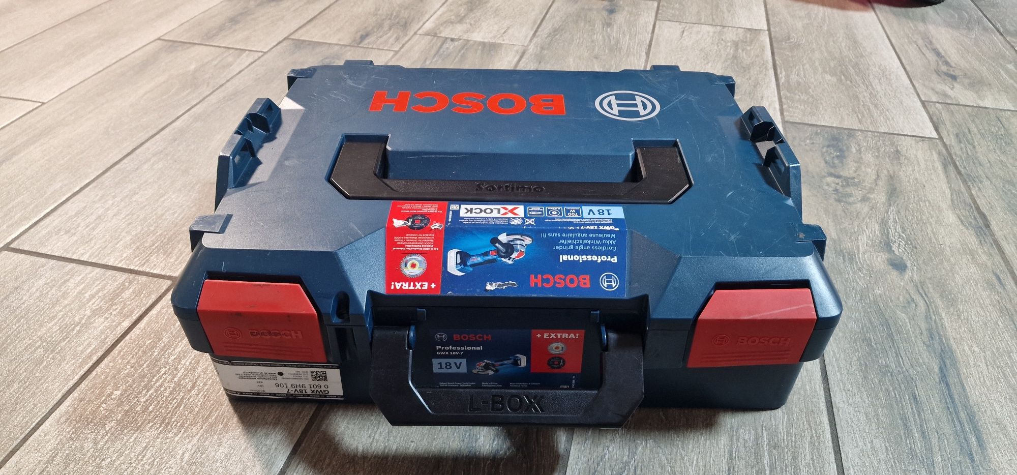 ъглошлайф bosch gwx 18v -7  X-LOCK