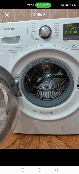 Vand masina de spalat Samsung 8kg cu uscator  de haine