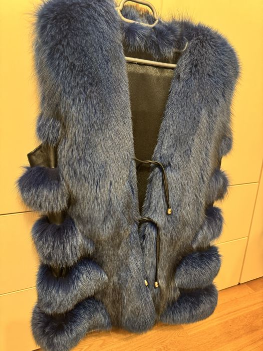 Vesta din blana naturala