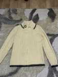 Sweter  alb harast teicotat