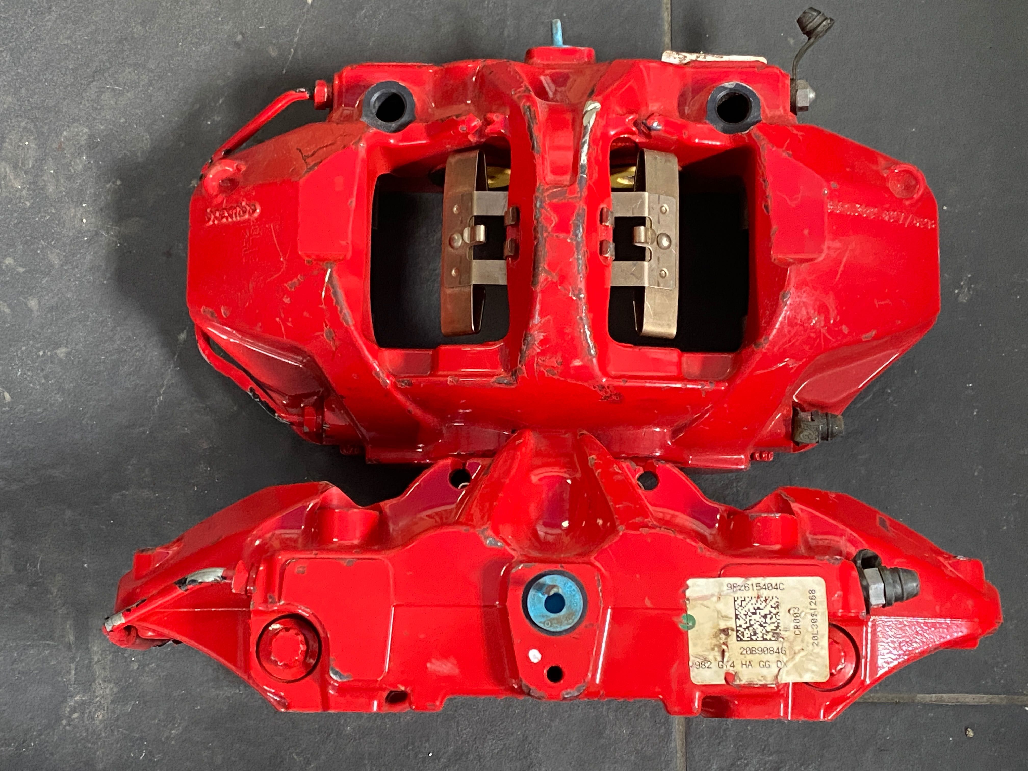 ETRIERI BREMBO frane fata PORSCHE 982 718 GT4 Spyder Cayman