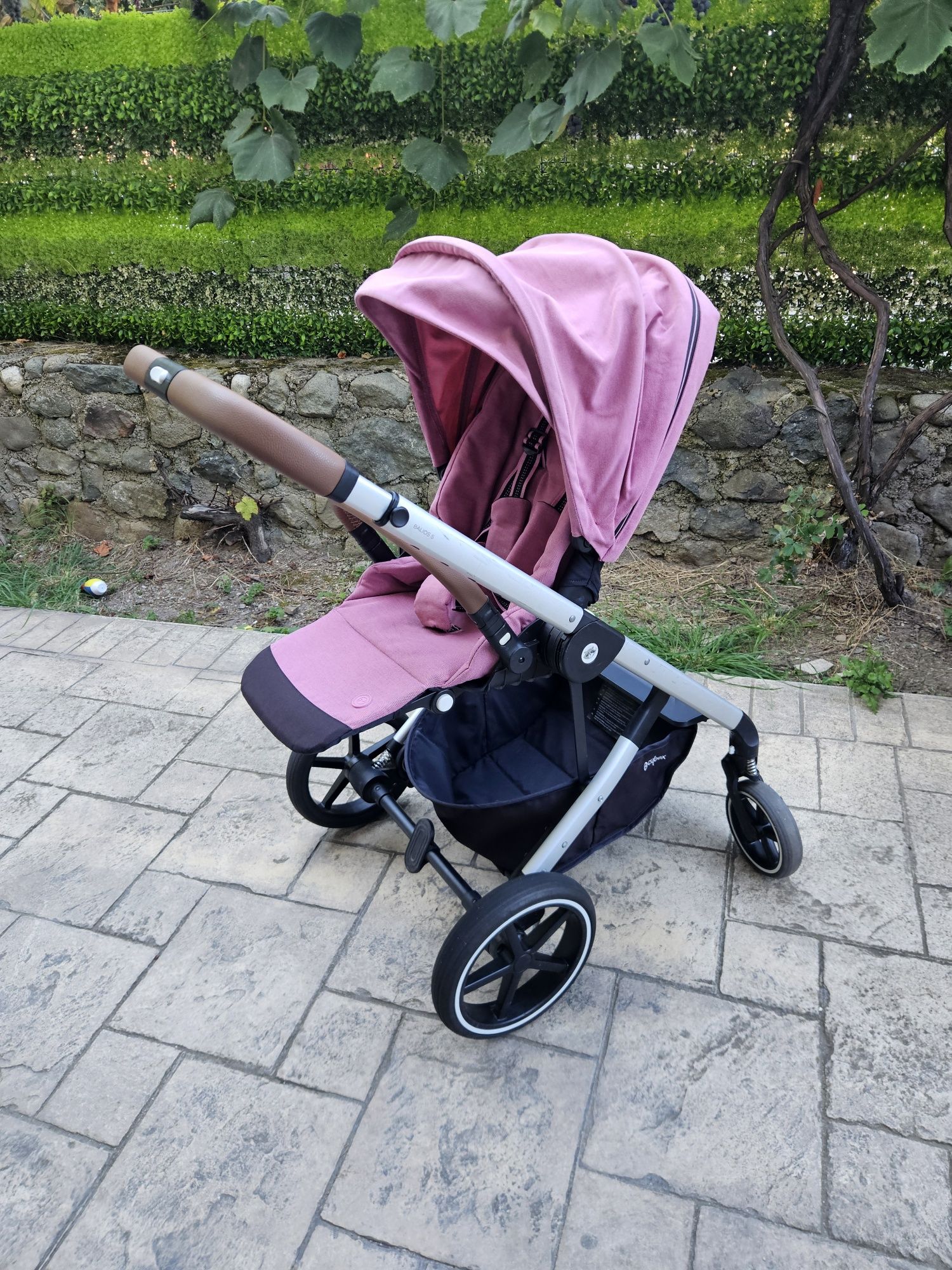 Cybex Balios S Lux детска количка розов цвят