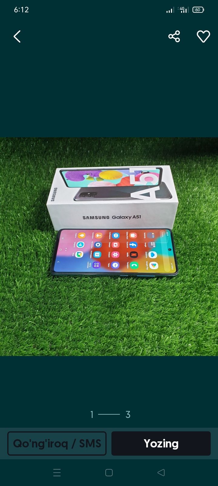 Samsung A51 sotlad