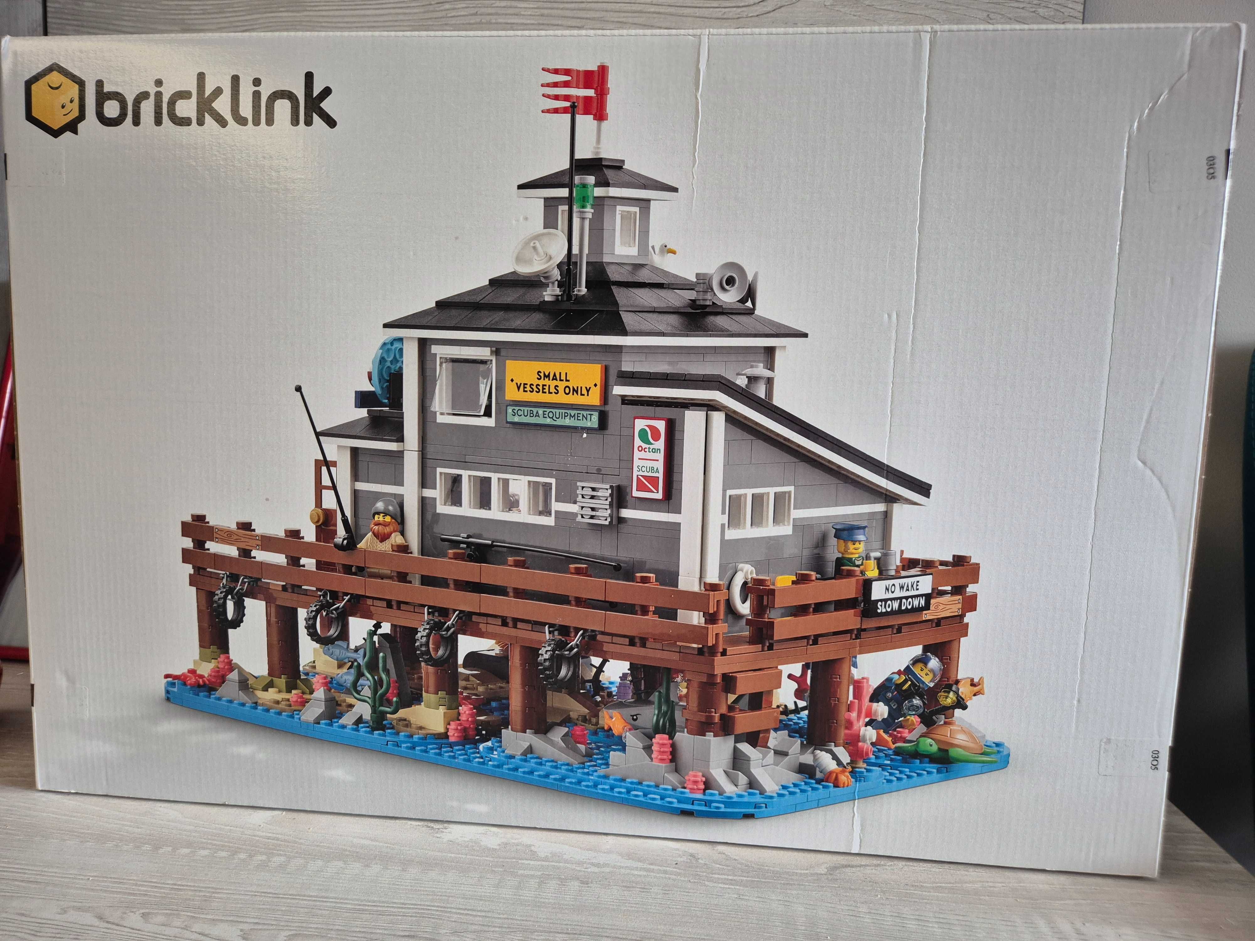 910040 Lego Bricklink Designer Program Harbourmaster's Office