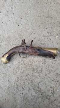 Pistol antic englez 1780
