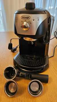 Espressor manual De'Longhi cafea macinata EC221.B, 15 Bar, 1 litru