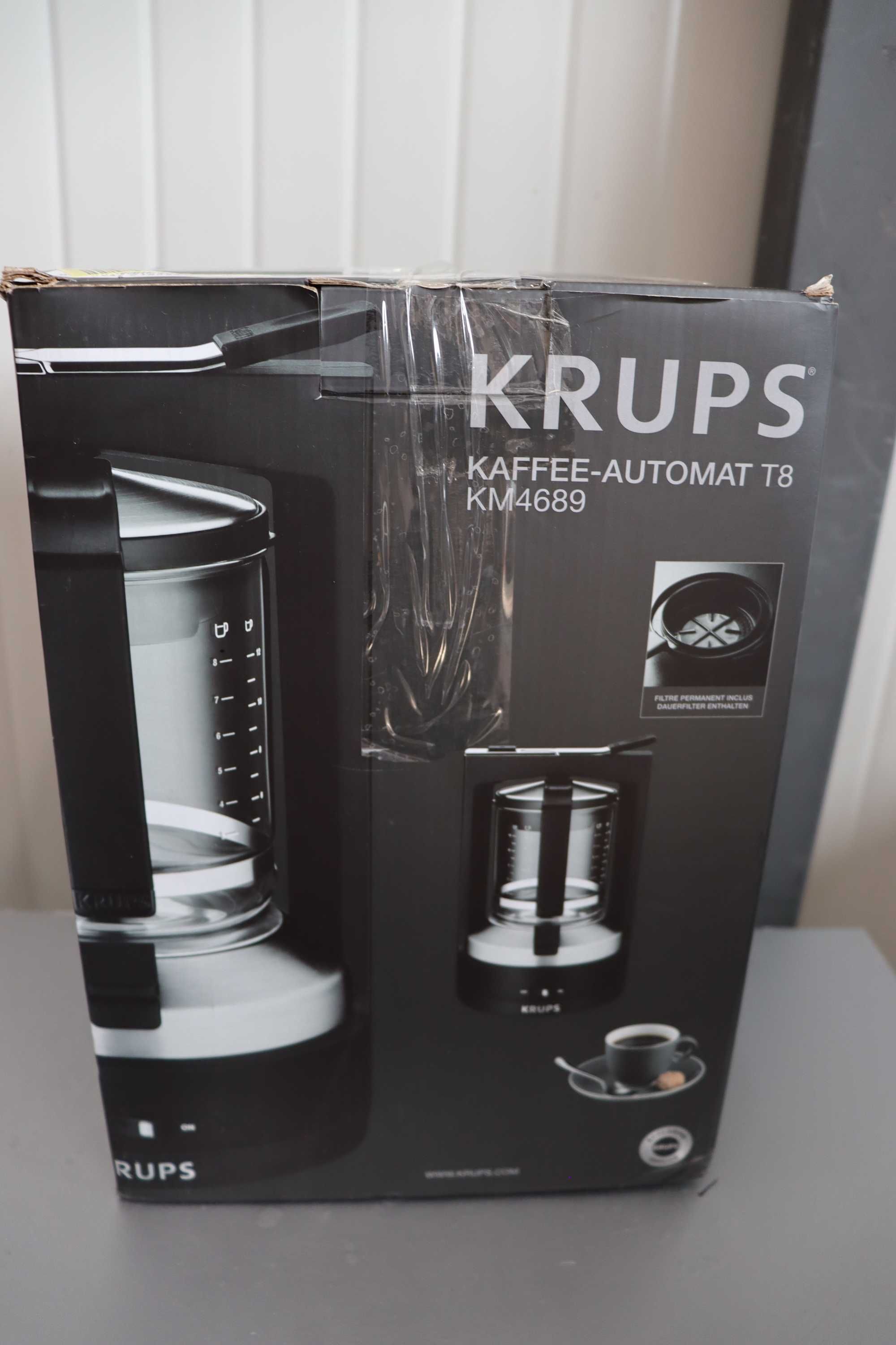 Филтърна кафе машина Krups KM4689 T8 | 850W Шварц кафемашина