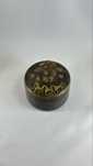 Cutie veche Jorge Bautista vintage mid century bronz alama metal