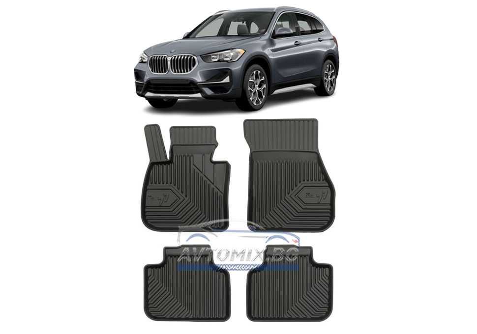 Гумени стелки зa BMW X1 F48, 2015-2022 г., Модел No.77