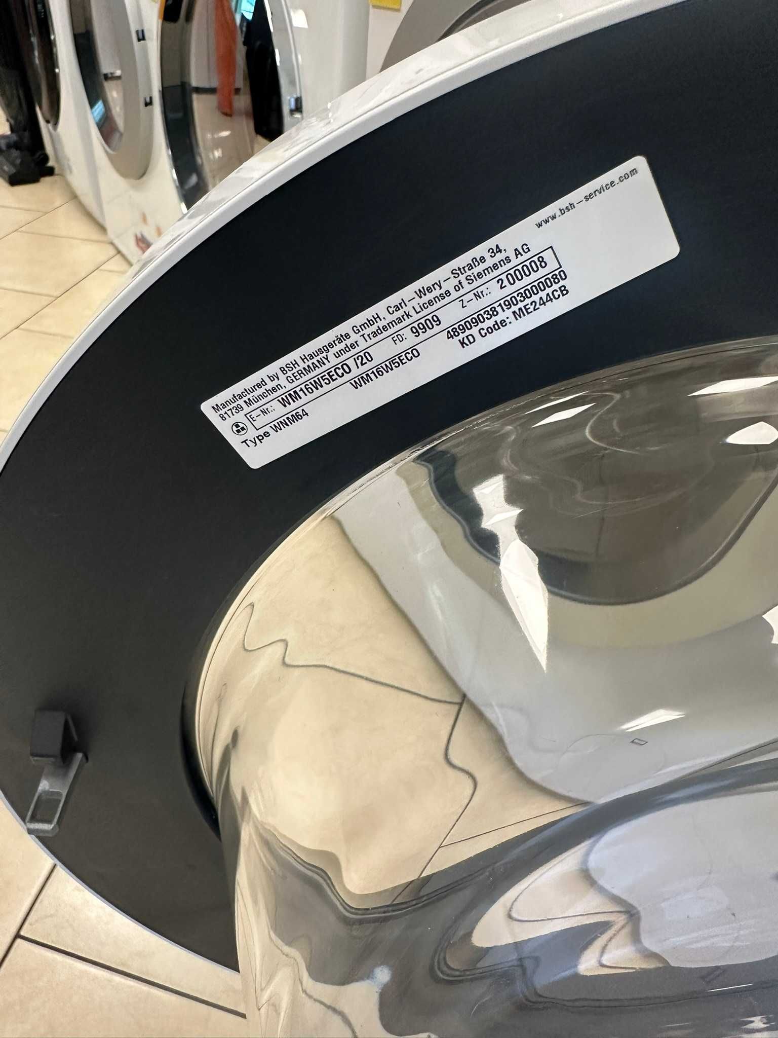 Пералня SIEMENS Wm16w5eco
