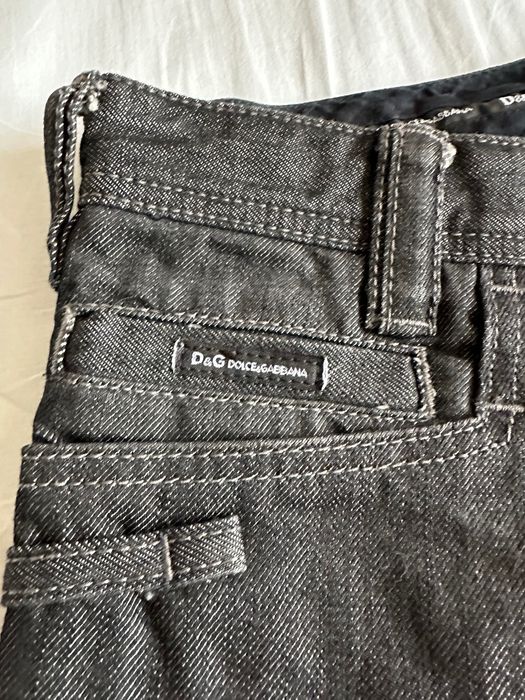 Оригинални мъжки дънки D&G – Нови, Черни, Размер 33