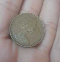 Moneda rara new pence 1971