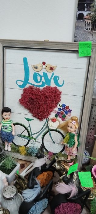 Декорации от жив скандинавски мъх