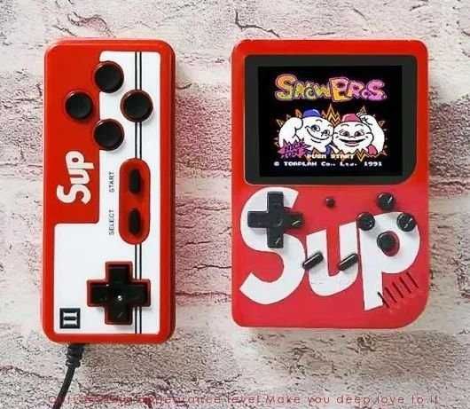 Sup Game Box+джойстик. Преносима Телевизионна игра. Свързаност RCA