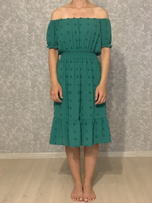 Rochie verde de vara