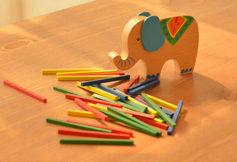 Balance beam - Обучающая деревянная игрушка