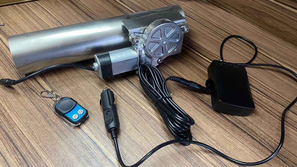 Заслонка выхлопная с электроприводом 63мм