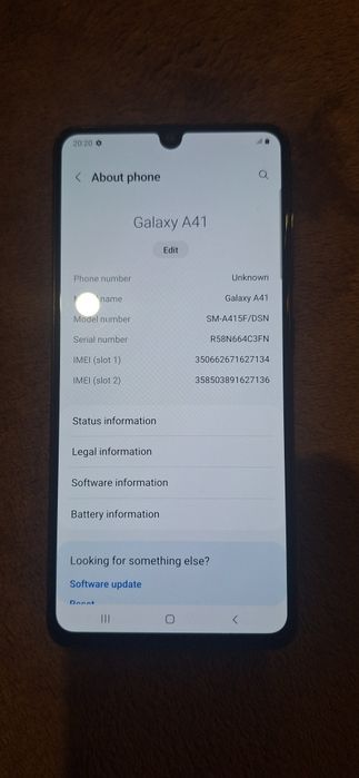 Samsung galaxy a41