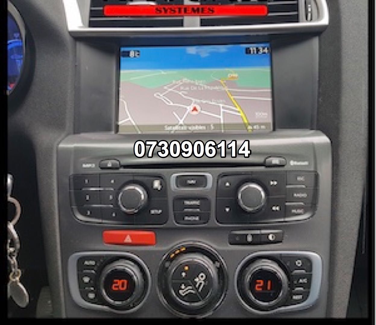 USB Harta Navigatie 2020 Citroen 308 RT6 508 WipNav C4 C5 3008 5008