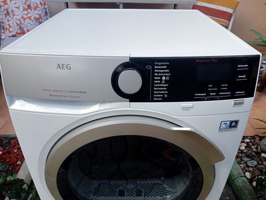 Uscatoare AEG Germane Premium Clasa AAA 8 KG Pompa caldura
