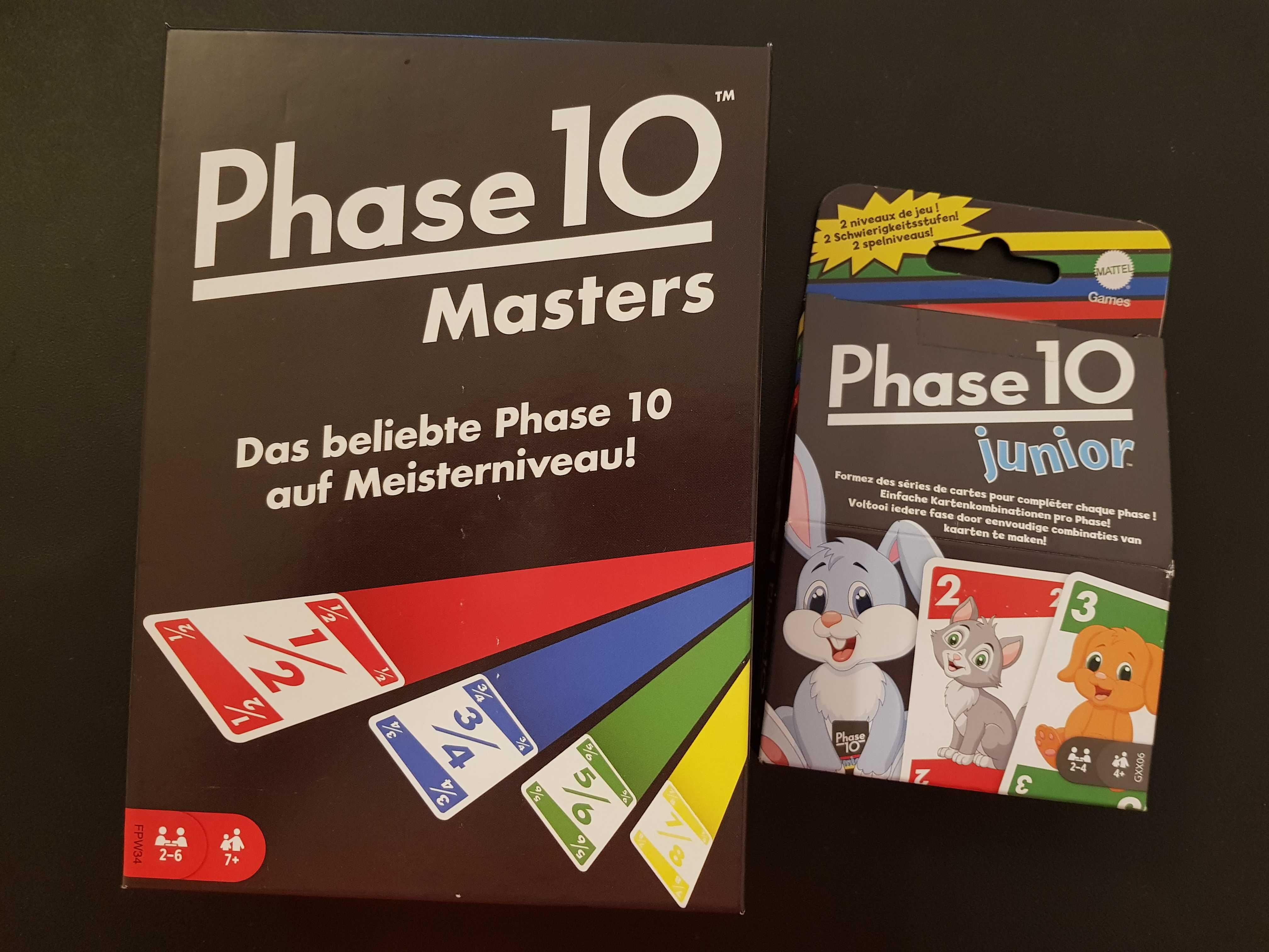 Doua jocuri Phase 10