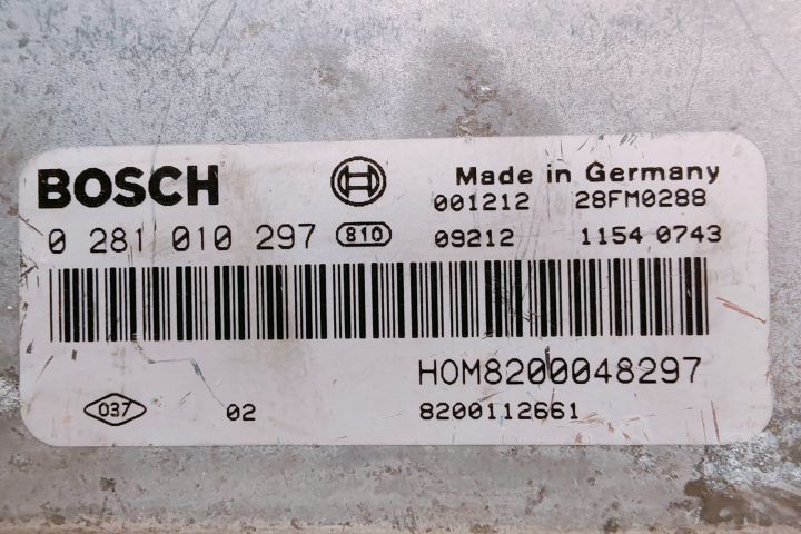 ECU Calculator Motor Bosch 0281010297 Renault Laguna a 2-a generatie
