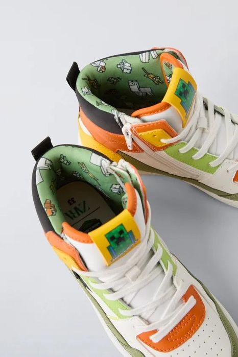 ZARA Высокие кроссовки