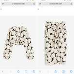 Летен сет H&M( комплект, костюм)