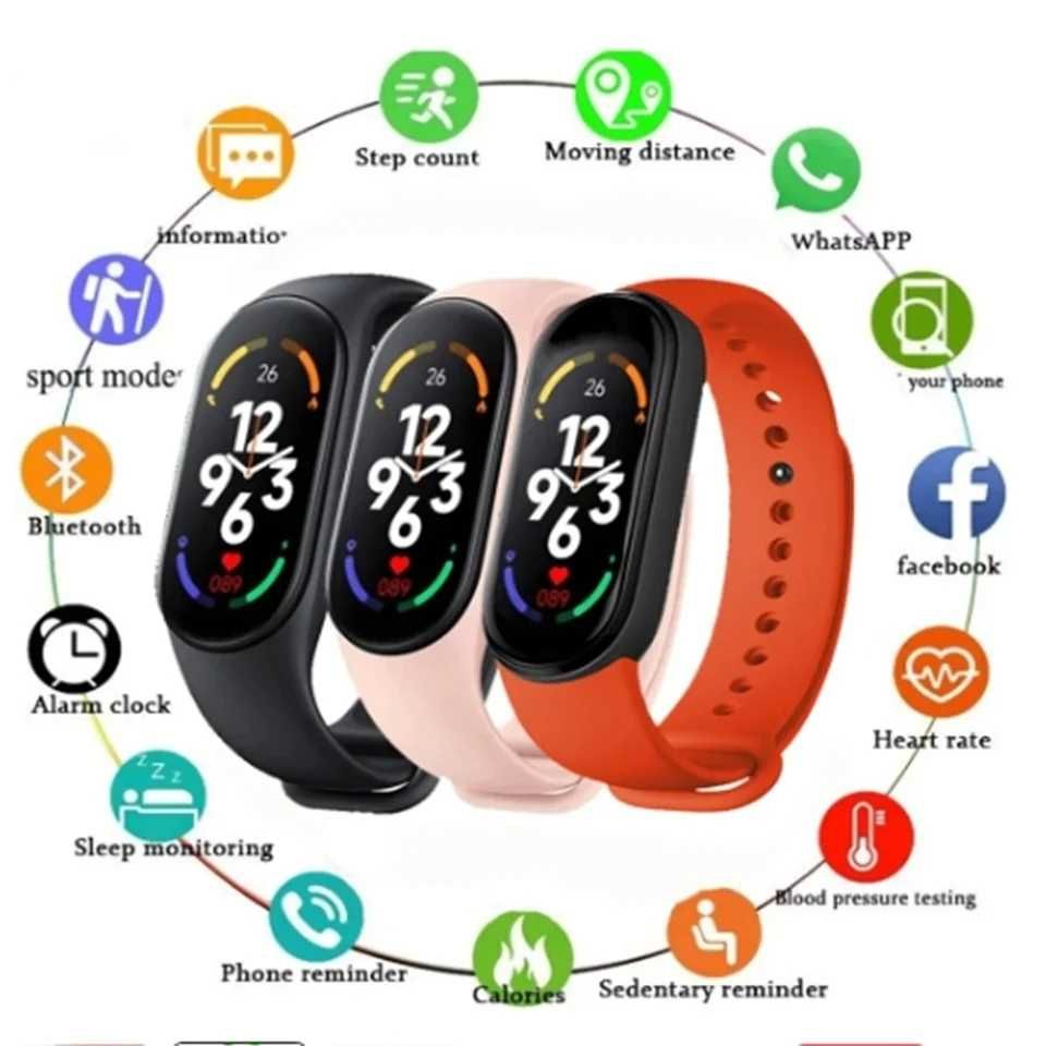 Smartwatch Delicat Roșu: Apeluri+Mesaje. Notificari, Sănătate, Fitness