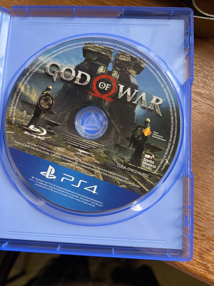 PS4 Диск God Of War