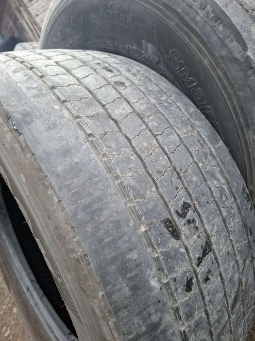 Vand 2 anvelope 385 55 22.5 hankook direcție bune