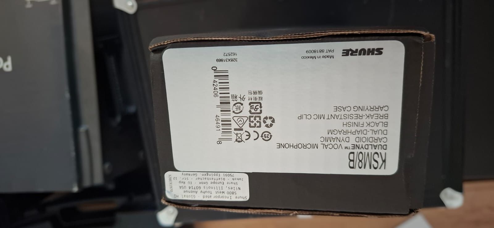 Micro de in cu fir shure ksm 8
