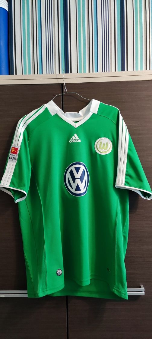 Tricou Adidas Bundesliga Wolfsburg Dzeko