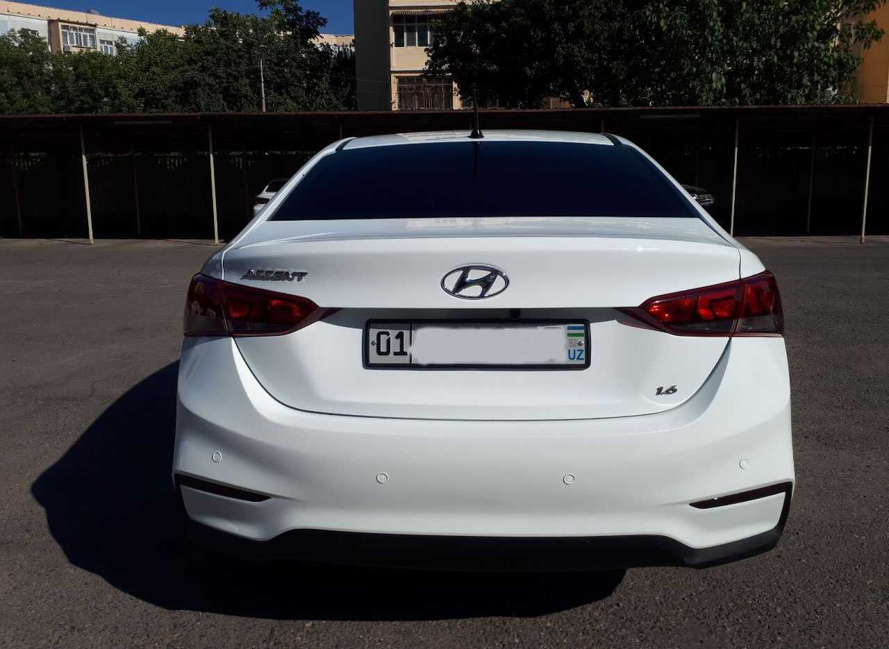 HYUNDAI ACCENT 2020г,идеал,автомат,38000 пробег,родная краска+навороты