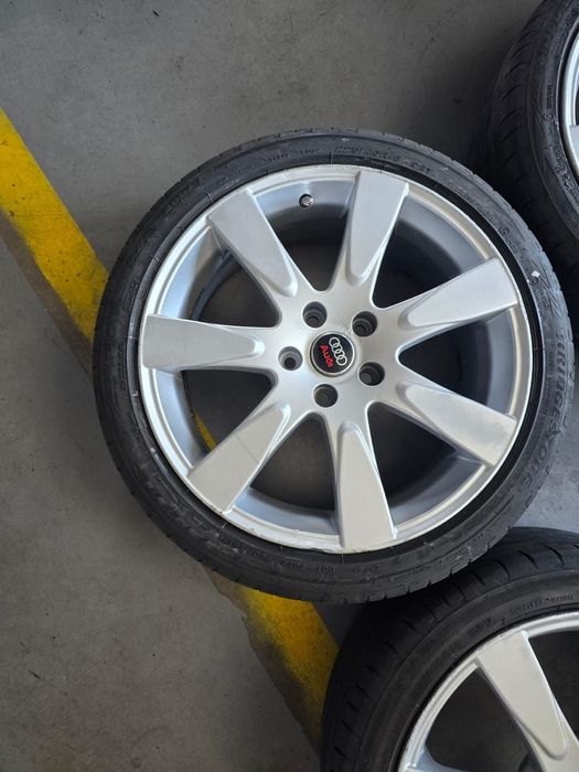 Jante R 18 5x112 cu anvelope bonus 225 40 18,  Audi, Volkswagen, Skoda