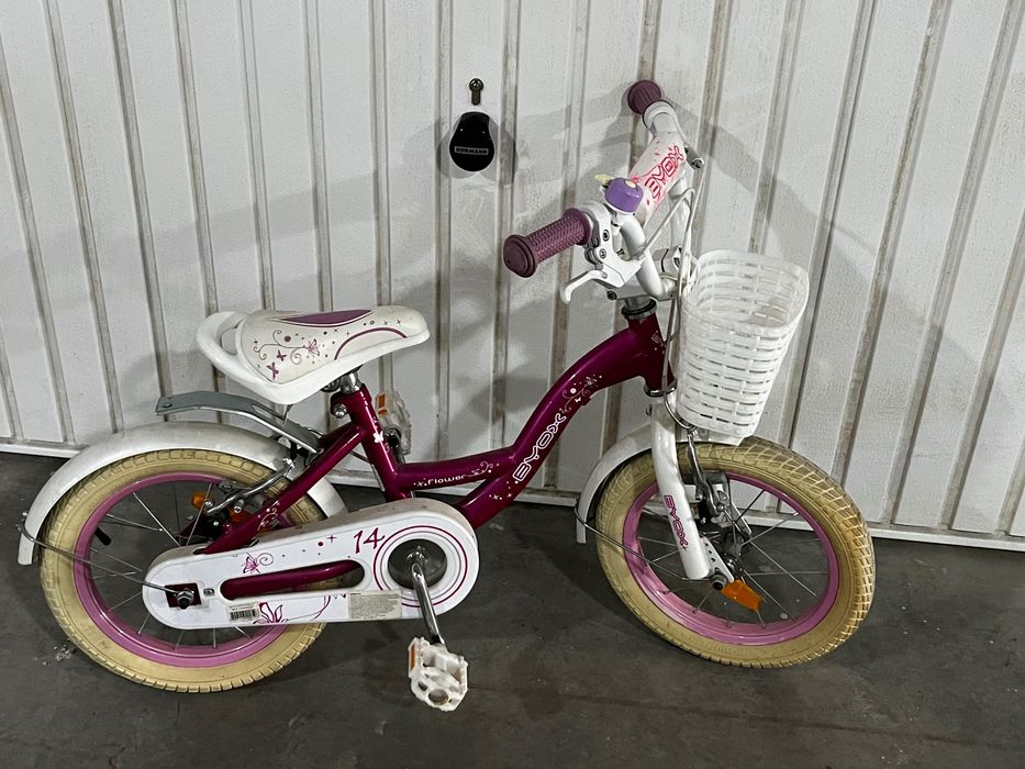 Детско колело розово - BYOX FLOWER 14