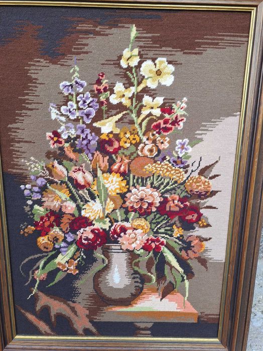 tablou goblen 94/69 cm rama lemn