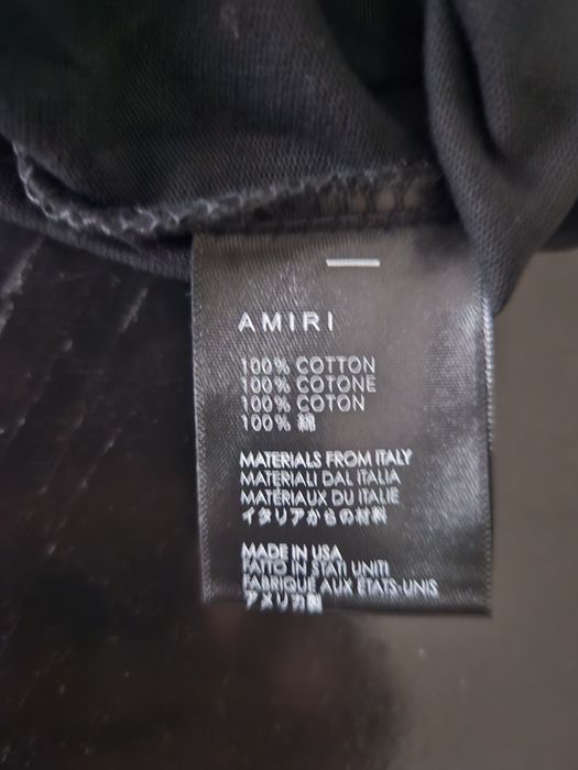 Tricou Amiri New Season 2024 - E-mail Receipt
