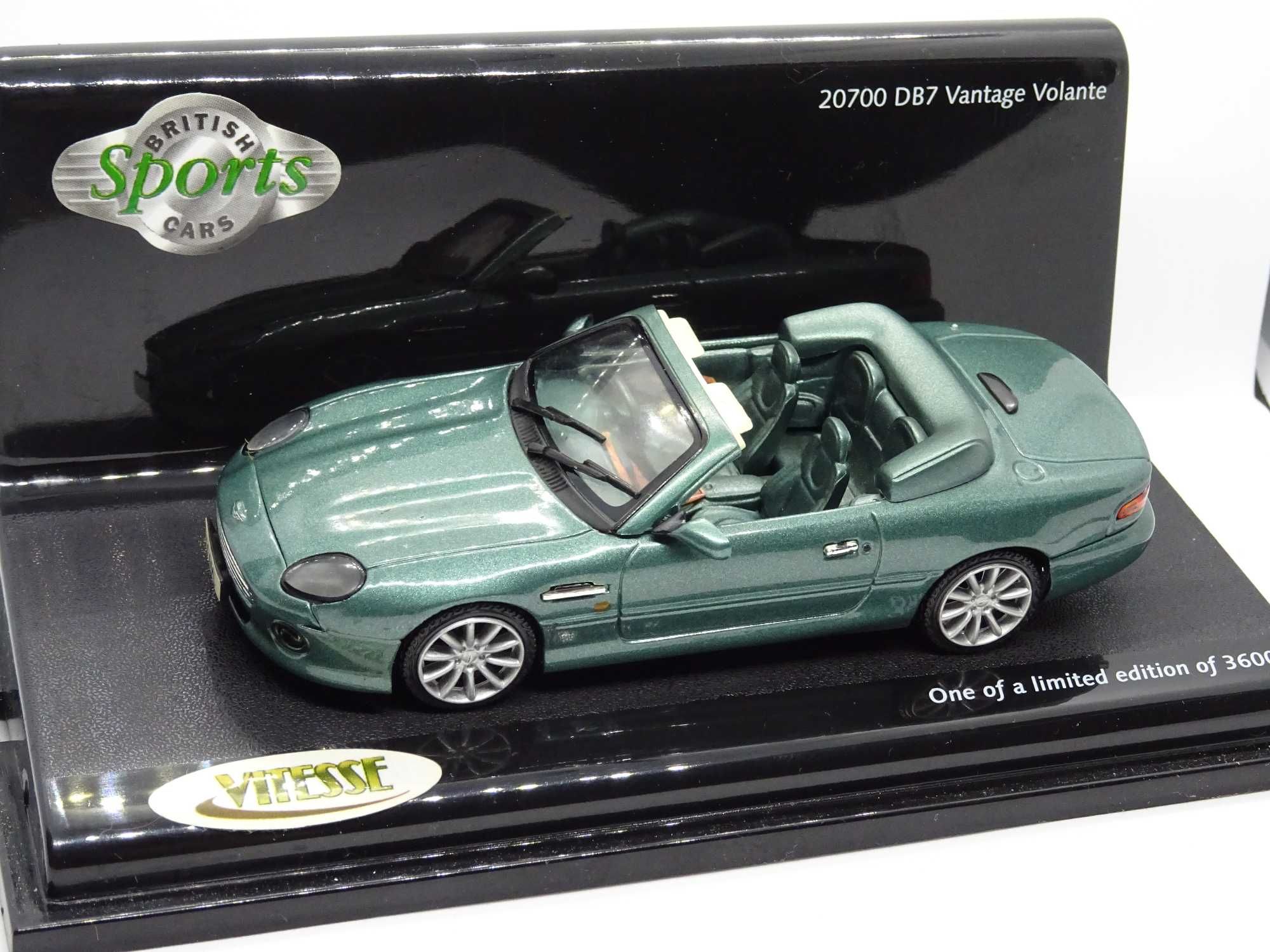 Macheta Aston Martin DB7 Vantage Volante Vitesse 1:43