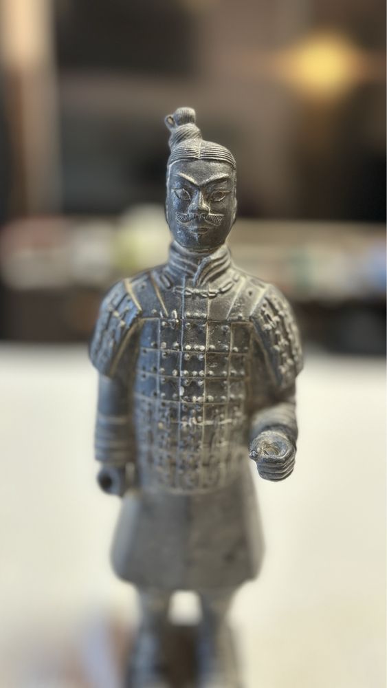 Soldat Teracota Dinastia Qin Detalii-Stare OK-FIX