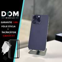 iPhone 14 Pro Max 128/256 GB Purple 93% ca NOU Garantie DOM-Mobile *