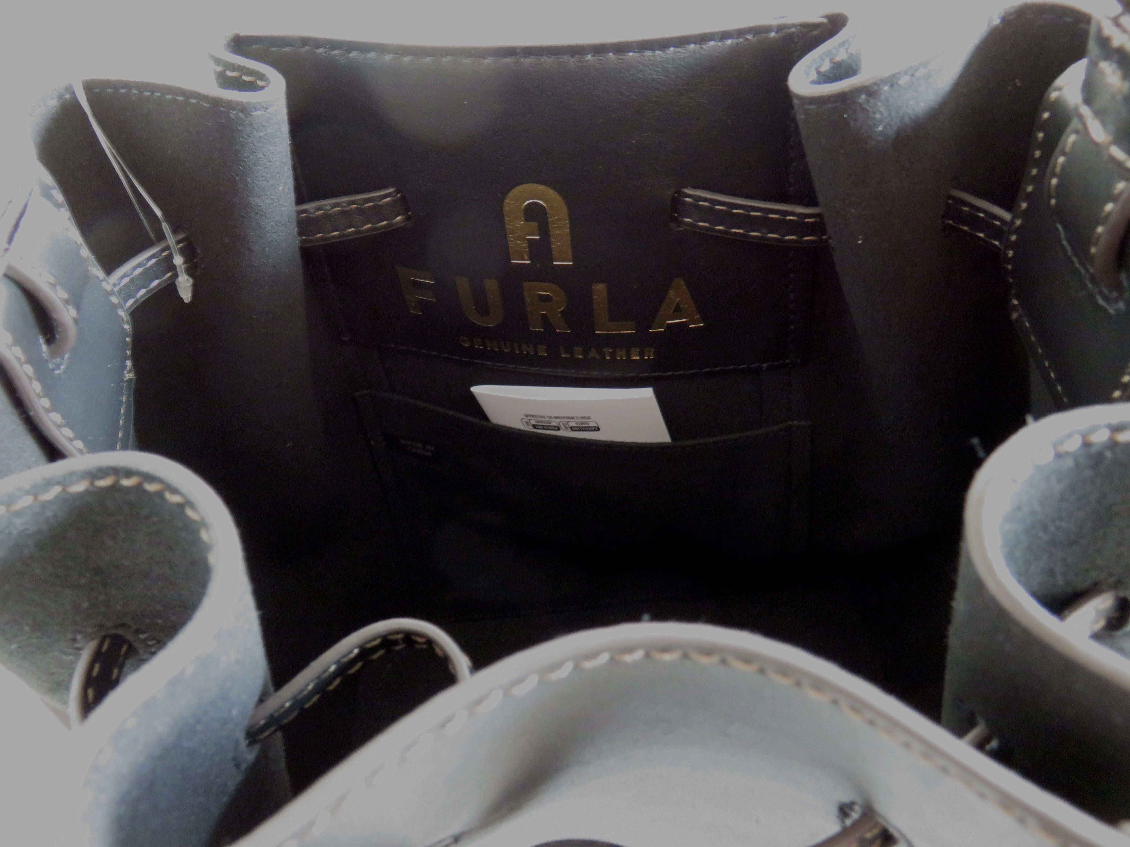 Чанта Furla Miastella Frange bucket bag, нова