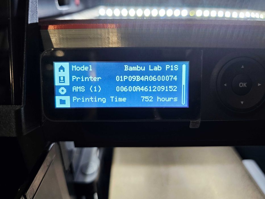 P1S Combo 3D Printer - Почти нов на 750 Часа и в гаранция!