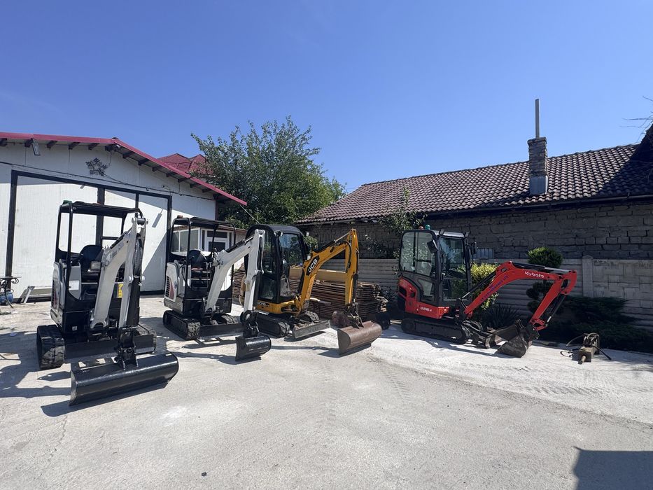 Excavatoare 4 la vanzare aduse recent din uk