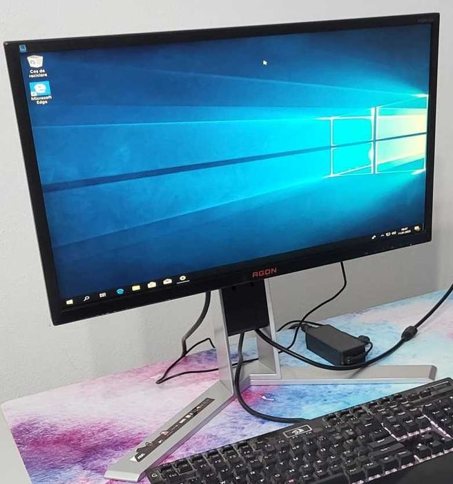 Monitor Gaming LED TN AOC AG241QX 24inch 2560x1440 144Hz