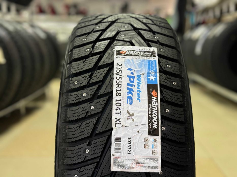 Автошина 235/55 R18 Hankook Winter iPike X 104T (шип)