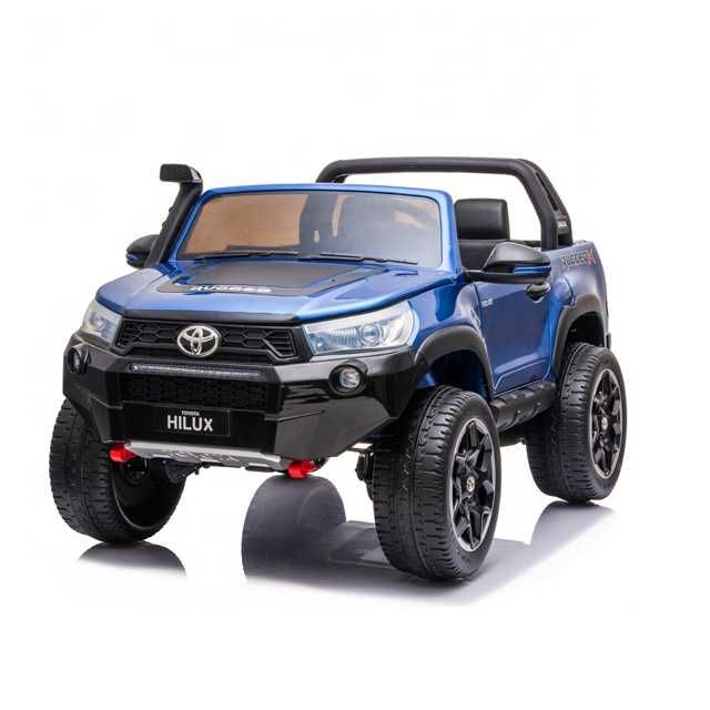 Masinuta electrica Toyota Hilux 4x4 180W 12V PREMIUM #Albastru