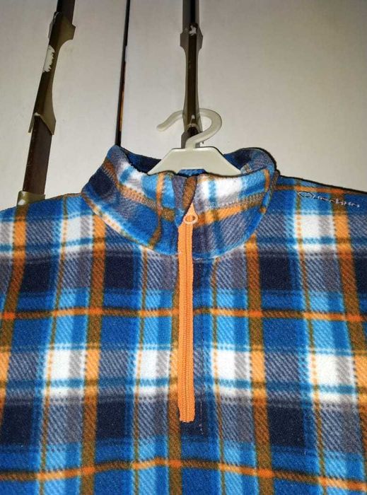 Детски пуловер полар Quechua за зимни спортове, 4-5г., нов, с подарък