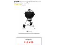 Gratar cu jar Weber Master-Touch GBS E-5750